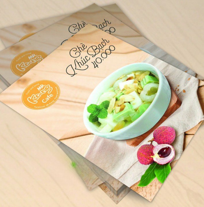 Mẫu tờ rơi quán chè