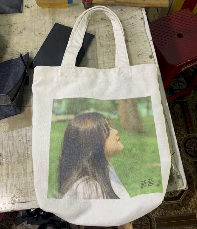 túi tote in hình theo yêu cầu