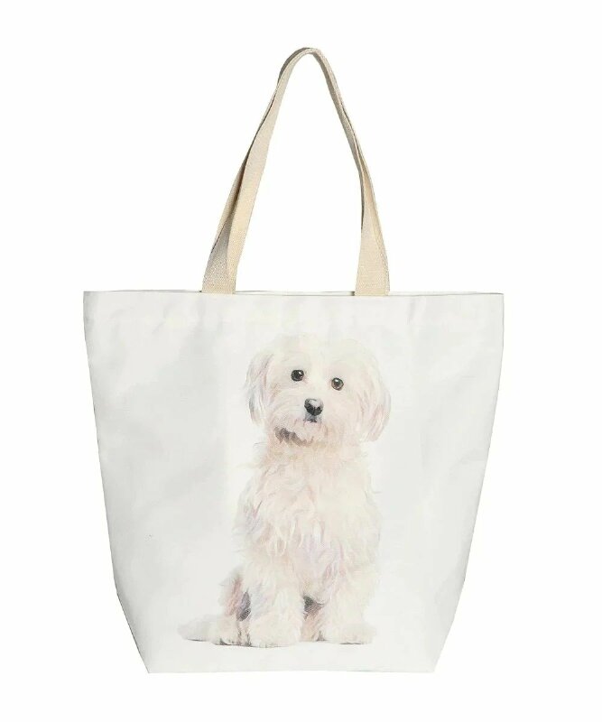 Túi vải canvas in hình thú cưng, pet