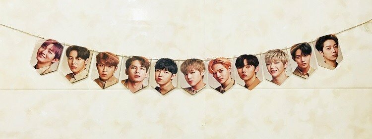 Banner member Wanna One