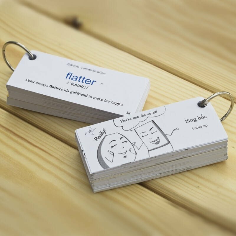 In Flashcard từ vựng tiếng Anh