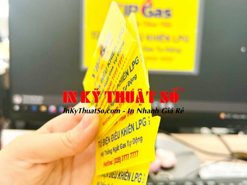 Mẫu nhãn mác mica thương hiệu VIP Gas