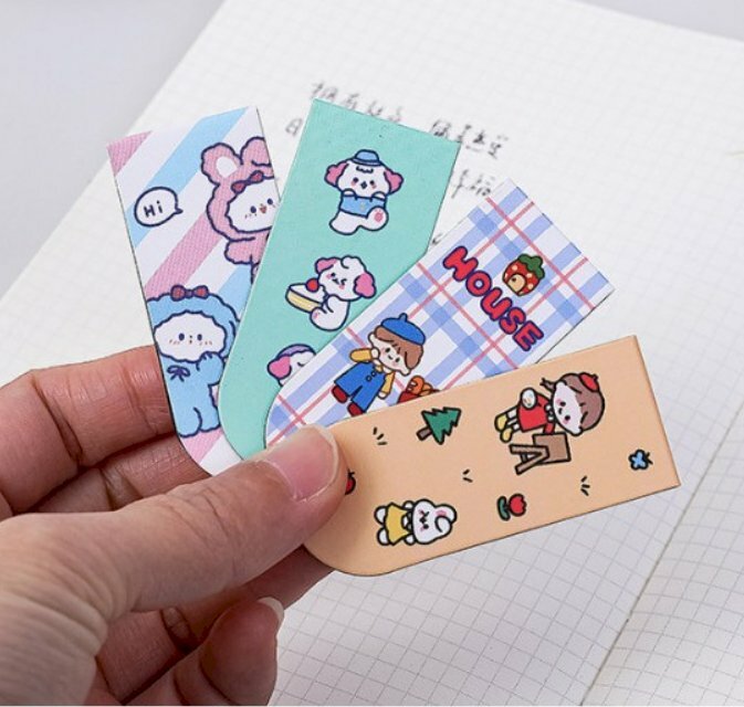 In Bookmark in hình cute giá rẻ, bookmark số lượng ít TPHCM