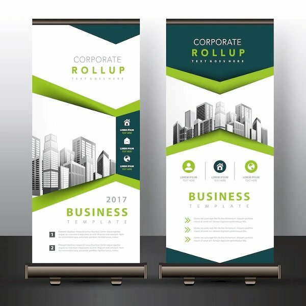 Thiết kế mẫu standee cho doanh nghiệp, công ty xây dựng