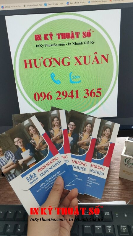 in tờ rơi tuyển sinh đào tạo