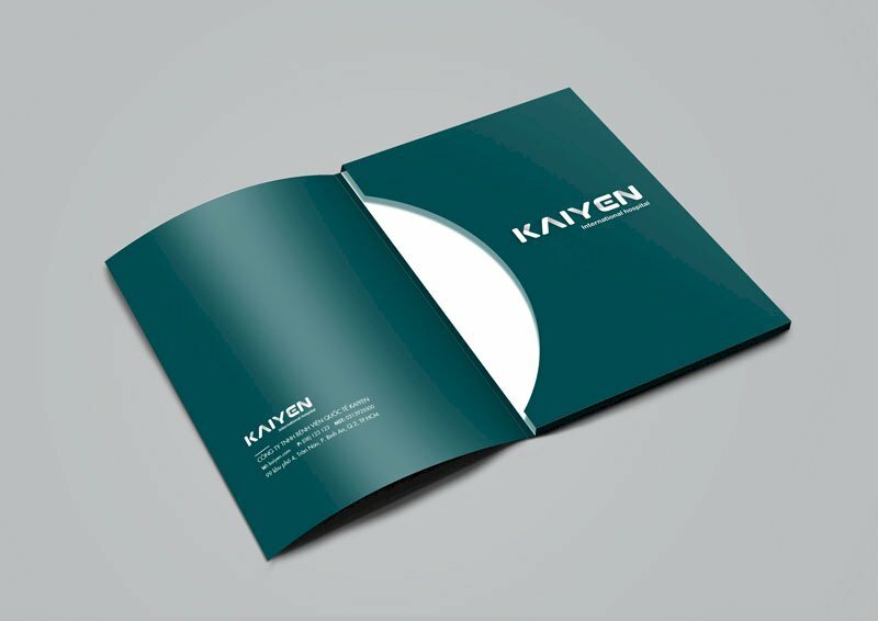 In kẹp file folder đựng CD, cardvisit