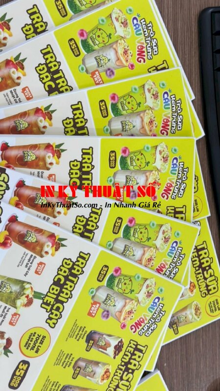 In menu PP cán format