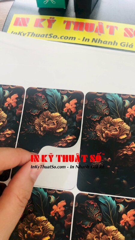 In tem nhãn Decal PP - In nhãn dán giá rẻ TPHCM