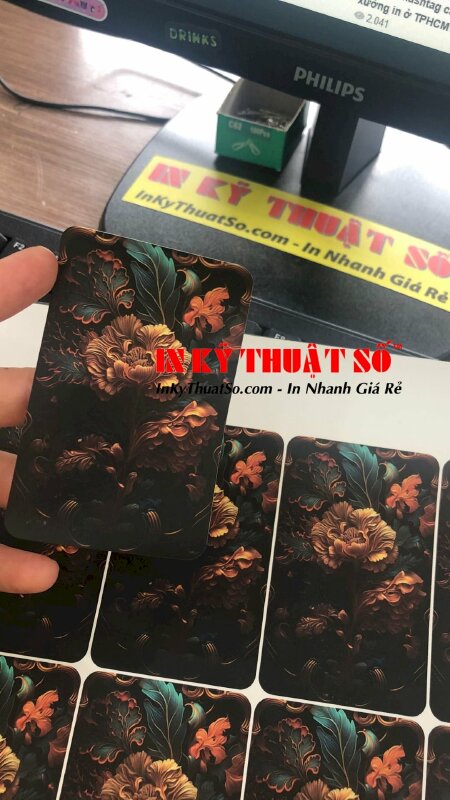 In tem nhãn Decal PP - In nhãn dán giá rẻ TPHCM