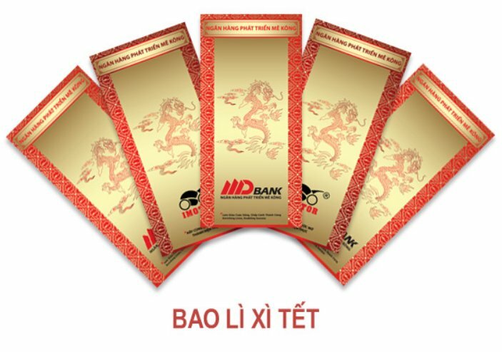 In bao lì xì bằng công nghệ in metalize