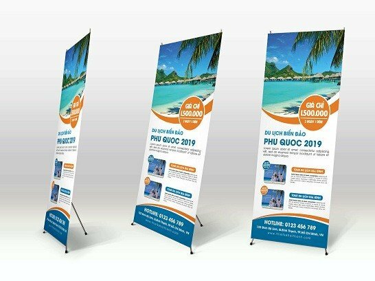 Standee dịch vụ du lịch Phú Quốc