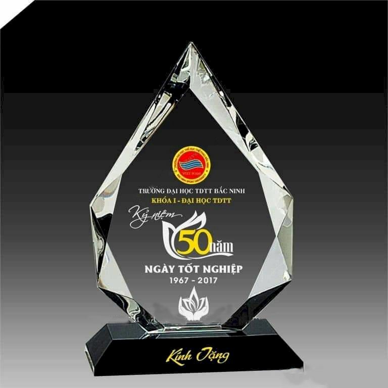 Kỷ niệm chương bằng pha lê