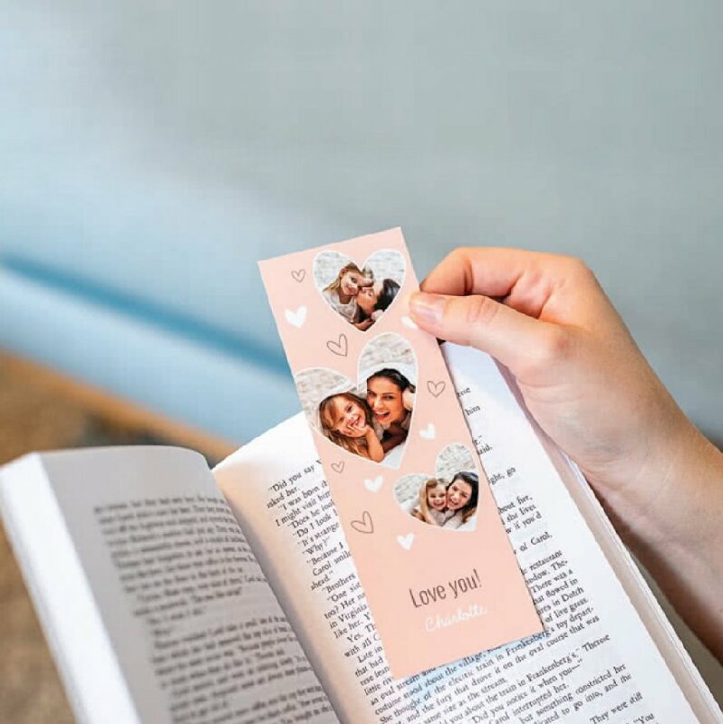 Bookmark in hình cá nhân làm quà tặng