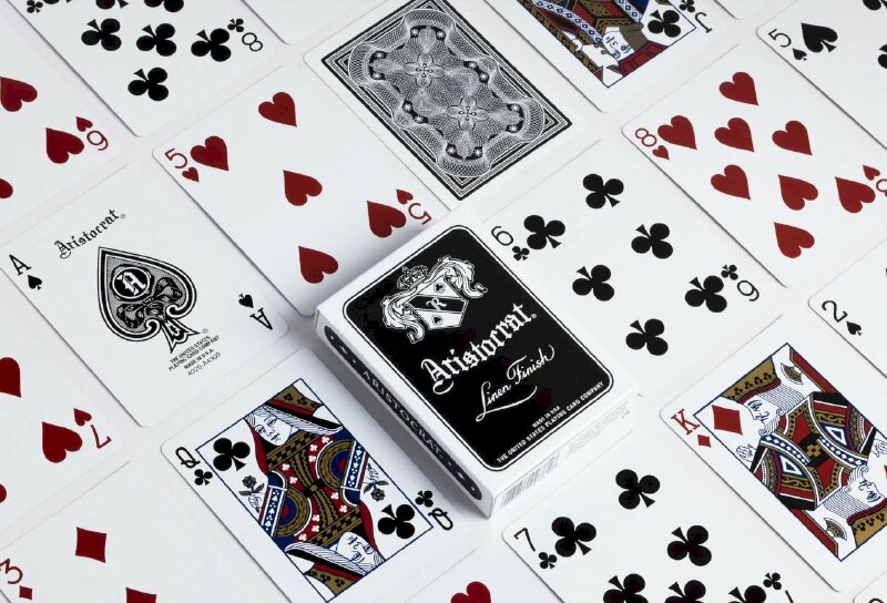 Aristocrat Edition Playing Cards.