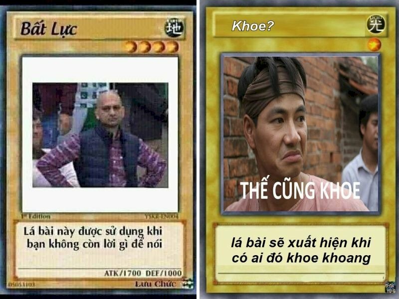 bài Yugioh chế meme