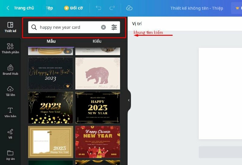 Hướng dẫn cách làm thiệp chúc mừng năm mới với Canva
