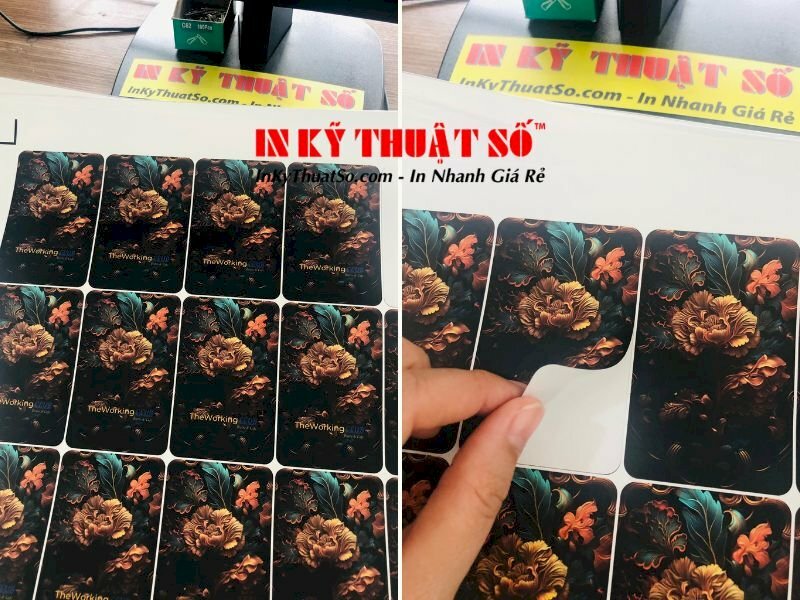 In tem nhãn Decal PP - In nhãn dán giá rẻ TPHCM