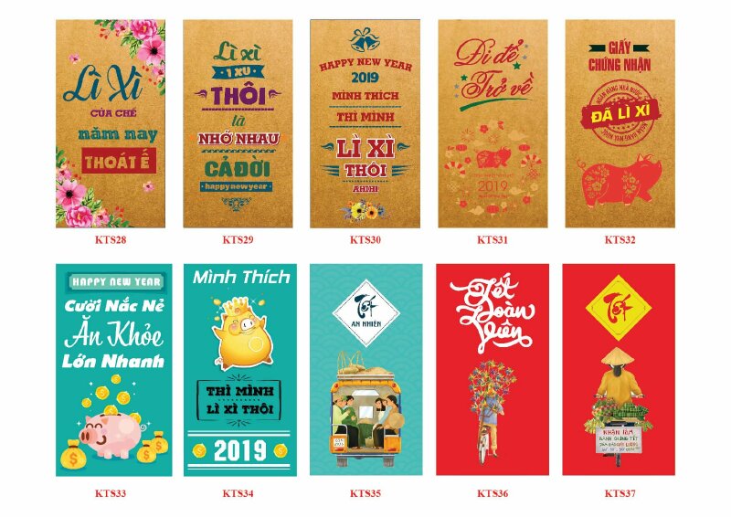 in bao lì xì giá rẻ