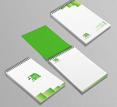 Giấy note in logo, slogan