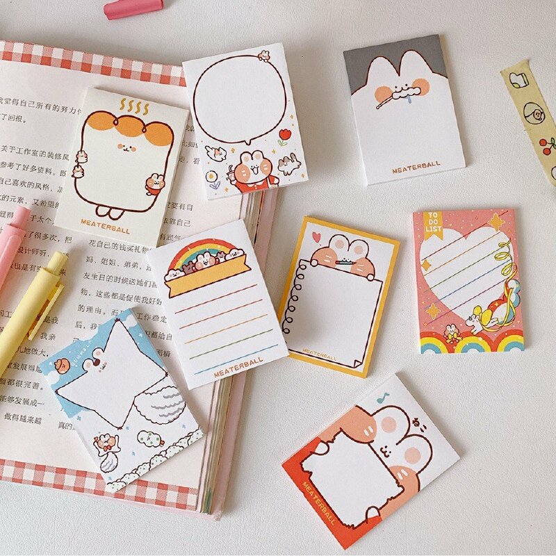 Giấy note in hình cute, dễ thương