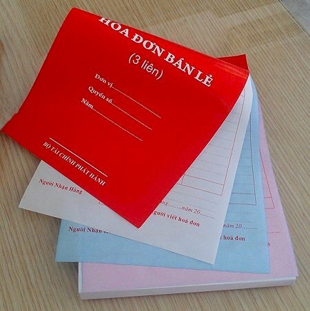 in hoá đơn bán lẻ 3 liên