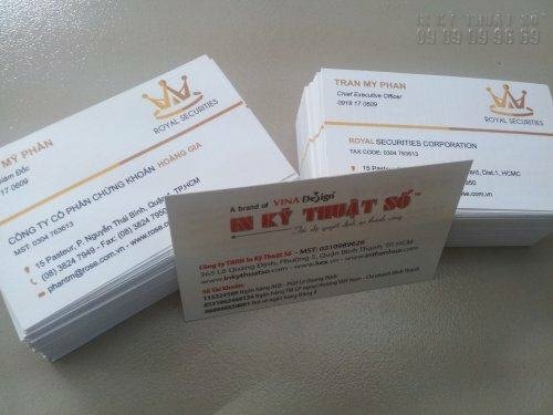 in name card giá rẻ