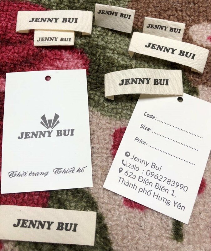 in nhãn mác quần áo