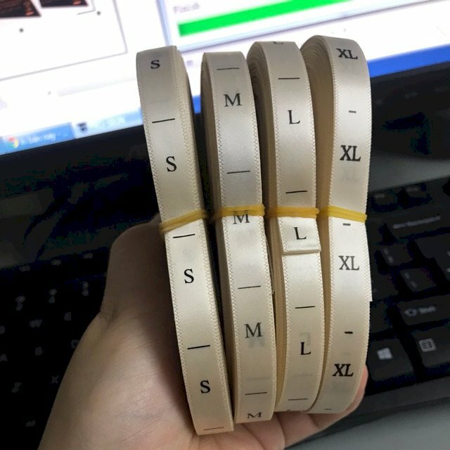 in nhãn size quần áo