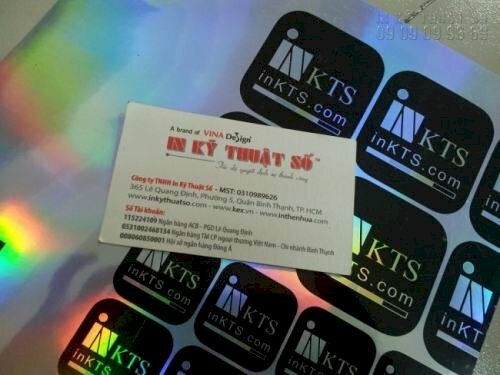 in tem logo phản quang