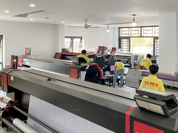 hệ thống máy in hiện đại tại In Kỹ Thuật Số Since 2006