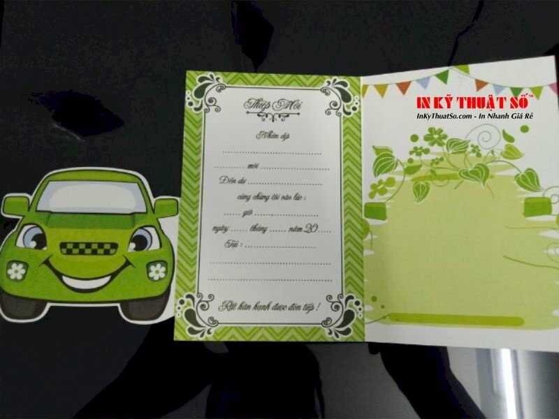 mẫu thiệp sinh nhật cho bé trai