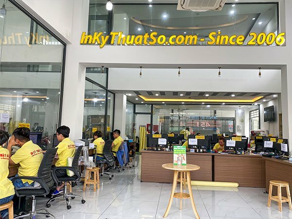 Trụ sở công ty In Kỹ Thuật Số Since 2006