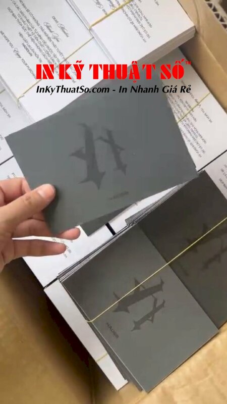 In card giấy cảm ơn khách hàng - In Kỹ Thuật Số Since 2006