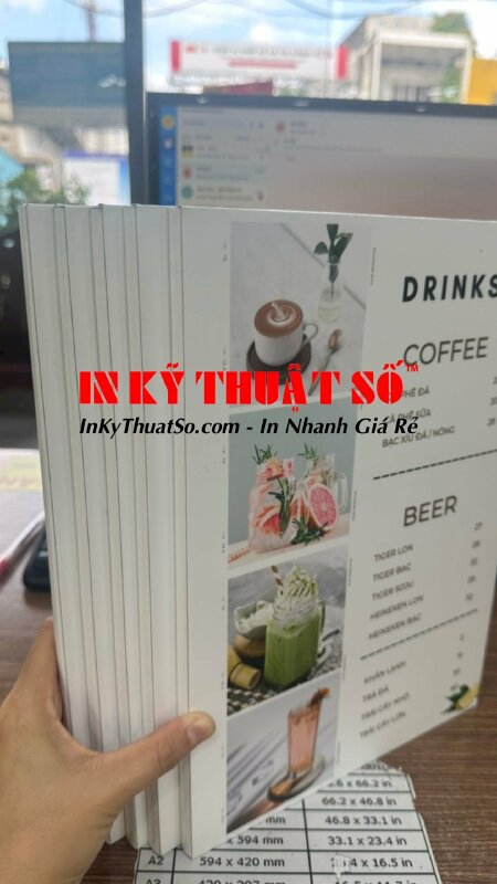 Menu Formex quán ăn gia đình - In Kỹ Thuật Số Since 2006