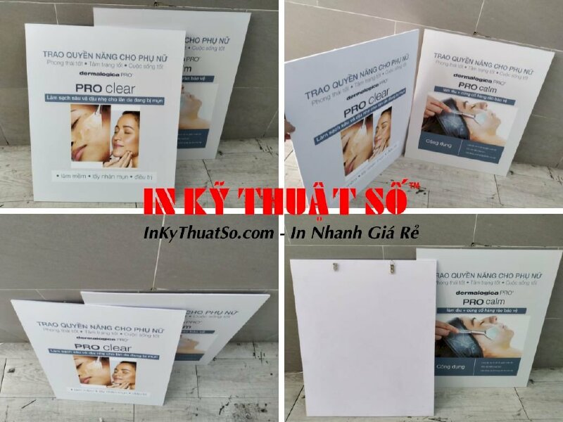 In Formex 1 mặt, gắn mốc treo quảng cáo spa làm đẹp - INKTS357