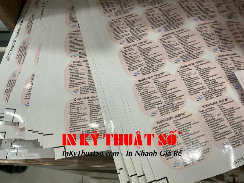 Mẫu tem phụ sản phẩm thiết kế in ấn bởi In Kỹ Thuật Số since 2006