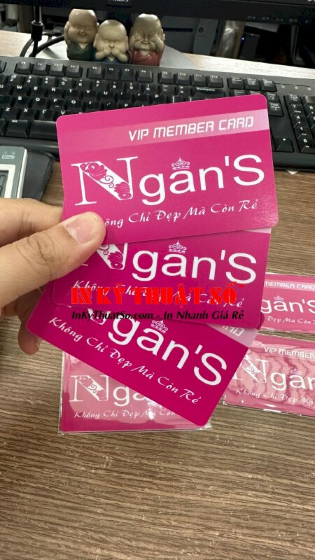 In thẻ VIP Beauty Spa