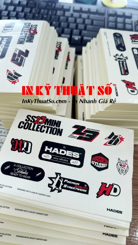 In decal giấy giá rẻ - In Kỹ Thuật Số Since 2006
