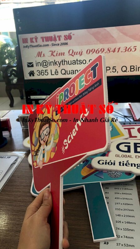 In hashtag cầm tay Bình Thạnh - In Kỹ Thuật Số Since 2006