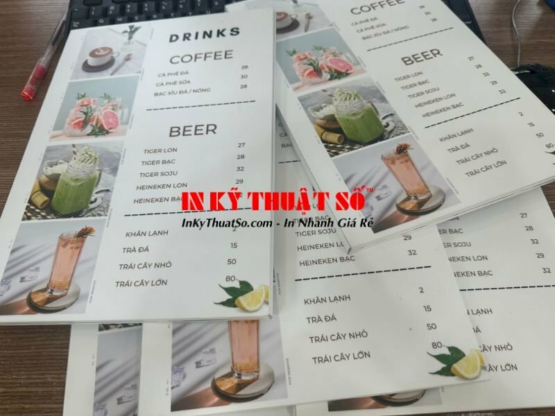 Menu Formex quán ăn gia đình - In Kỹ Thuật Số Since 2006