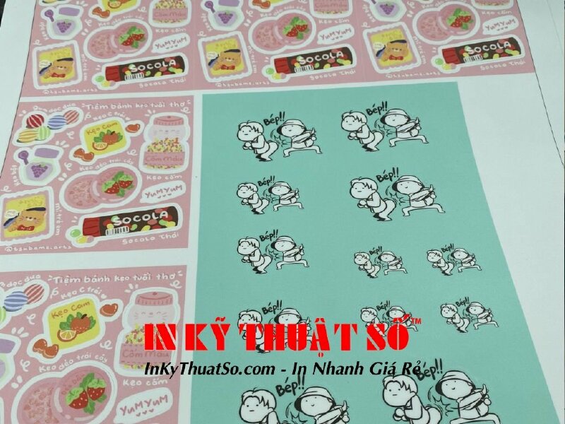 Với hơn 15 năm cùng sự hình thành và phát triển của ngành in chúng tôi hiểu rõ điều gì là quan trọng và cần thiết nhất cho sản phẩm cũng như nhu cầu của quý khách. Chúng tôi có hệ thống máy móc hiện đại nhất đảm bảo đơn hàng in decal sticker nhanh, in số lượng lớn.