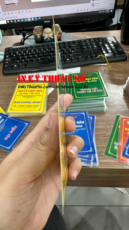 Thẻ đeo sự kiện mừng đại lễ Phật Đản