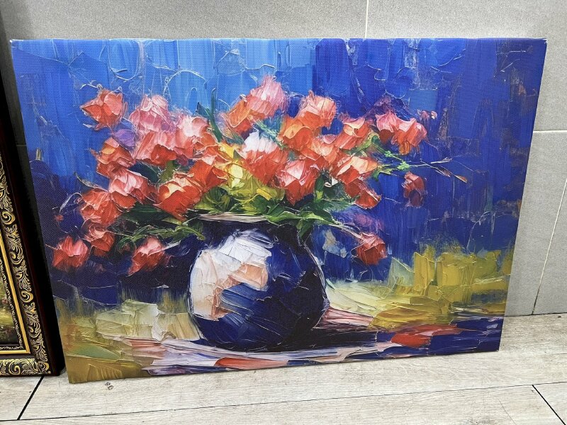 In tranh canvas trang trí phòng khách