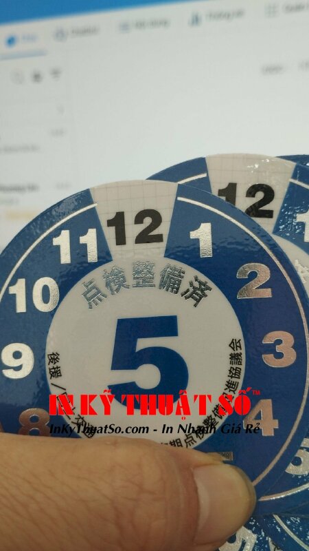 In tem nhãn giấy số lượng lớn đẹp giá rẻ với công nghệ in offset - In Kỹ Thuật Số Since 2006