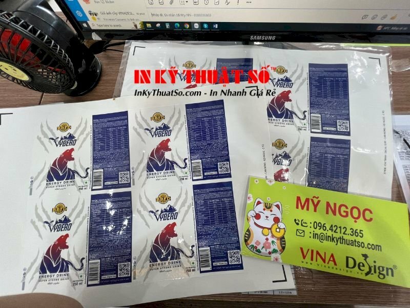 In tem nhãn decal giá rẻ - In Kỹ Thuật Số Since 2006