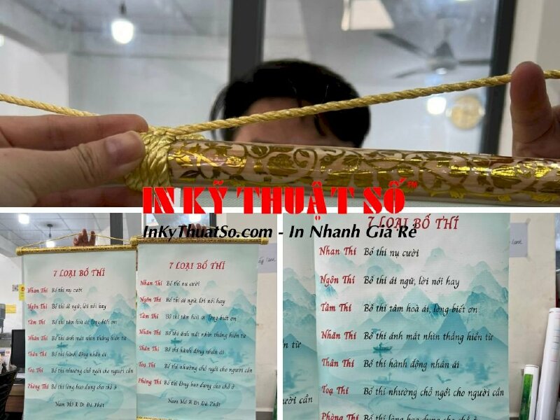 Liễn nẹp gỗ hoa văn với câu châm ngôn ý nghĩa in theo yêu cầu