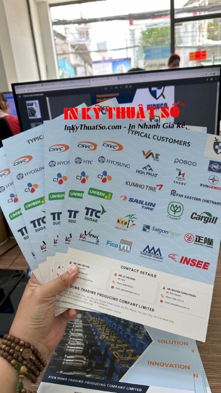 In catalogue giá rẻ với công nghệ in offset