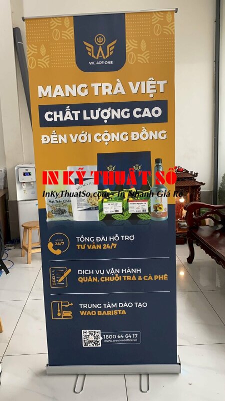 In poster khổ lớn lắp banner cuốn nhôm trưng bày sự kiện - INKTS378