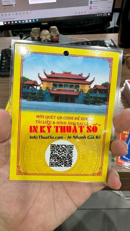 Thẻ đeo sự kiện mừng đại lễ Phật Đản