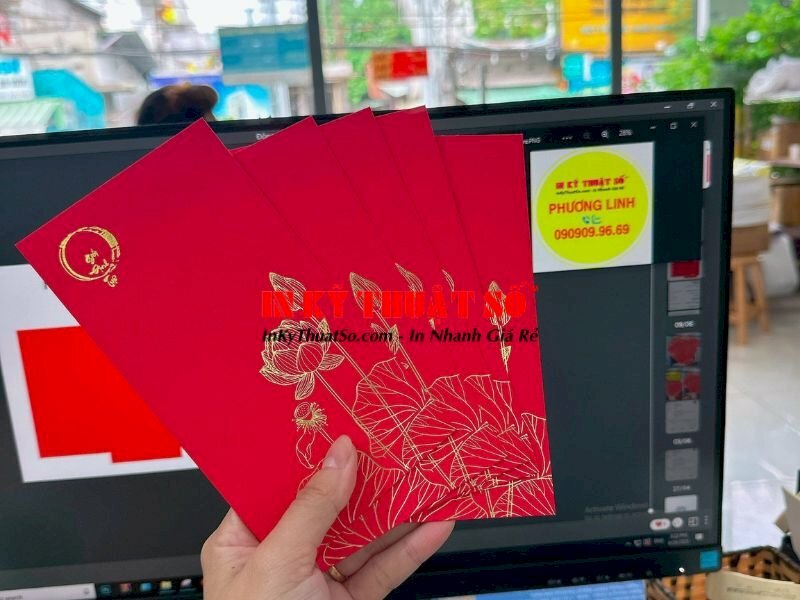 Bao lì xì Phật giáo - In Kỹ Thuật Số Since 2006